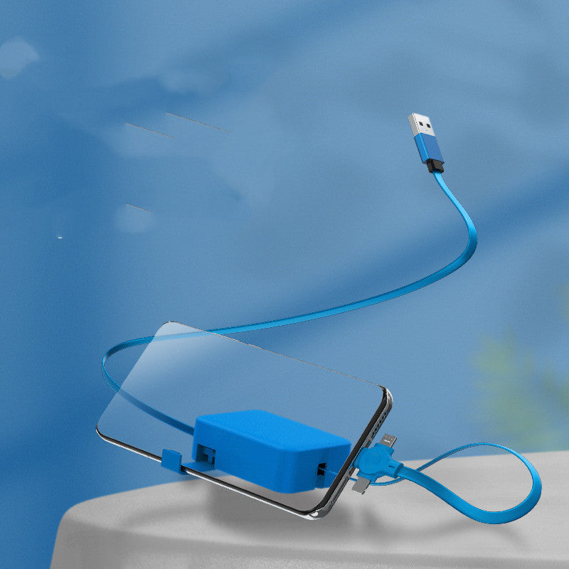 Einziehbares USB-Kabel 4-in-1