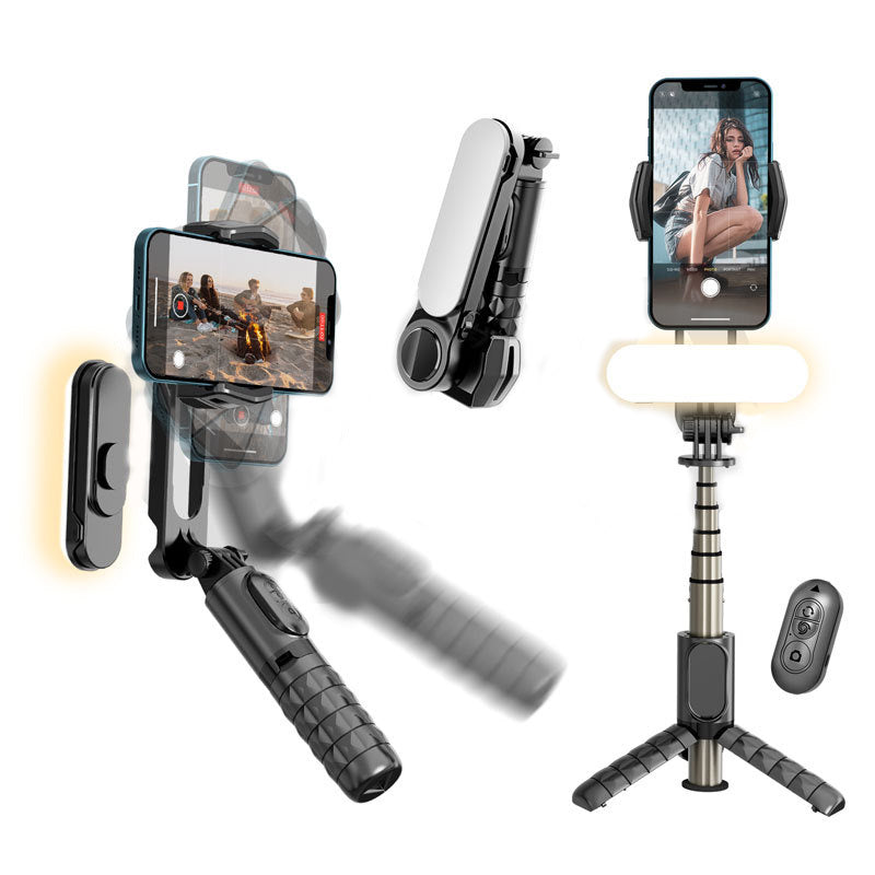 Tragbarer Gimbal und Selfie-Dreibeinstativ Bluetooth