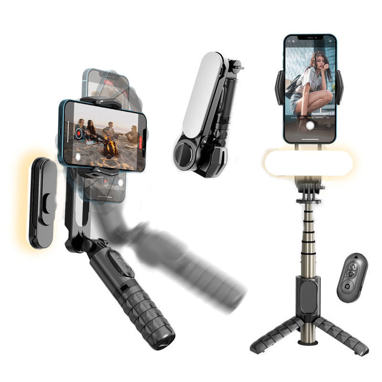 Tragbarer Gimbal und Selfie-Dreibeinstativ Bluetooth